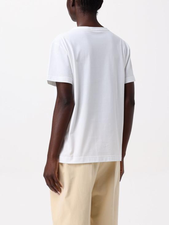 25FW 파비아나 필리피 반팔 티셔츠 JED265F278L189 0142 White - FABIANA FILIPPI