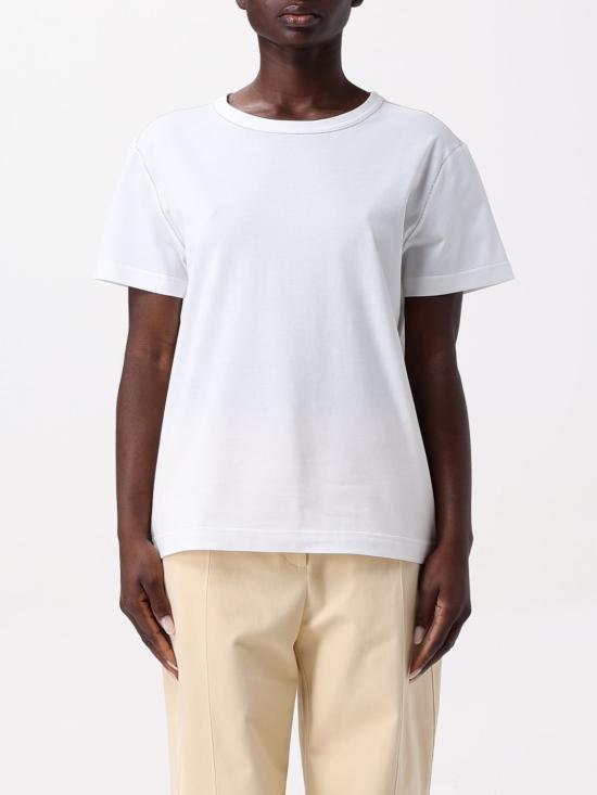 25FW 파비아나 필리피 반팔 티셔츠 JED265F278L189 0142 White