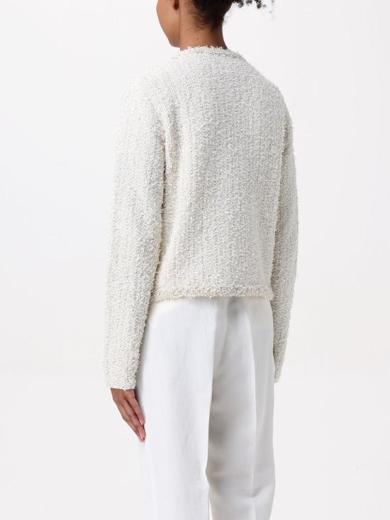 25FW 파비아나 필리피 트위드 자켓 MAD265F139L167 VR1 White - FABIANA FILIPPI