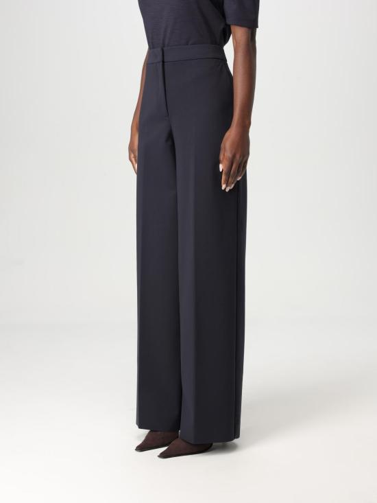 25FW 막스마라 스트레이트 팬츠 2511781038600 002 Blue - MAX MARA