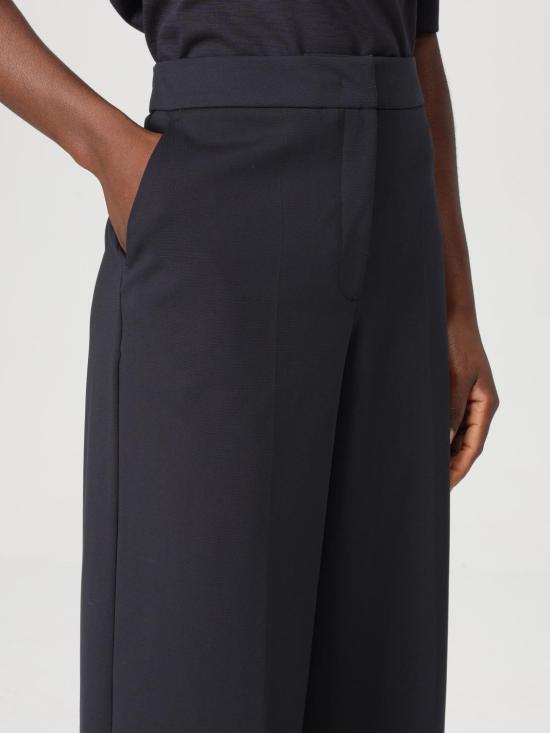 25FW 막스마라 스트레이트 팬츠 2511781038600 002 Blue - MAX MARA