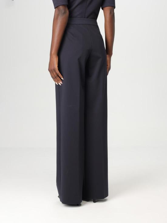 25FW 막스마라 스트레이트 팬츠 2511781038600 002 Blue - MAX MARA