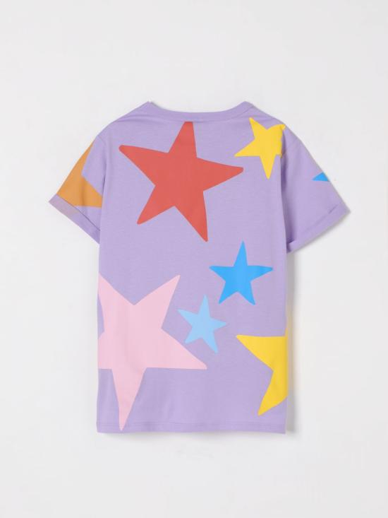 25SS [키즈] 스텔라 맥카트니 티셔츠 TW8B81Z0913 522MC Violet - STELLA MCCARTNEY