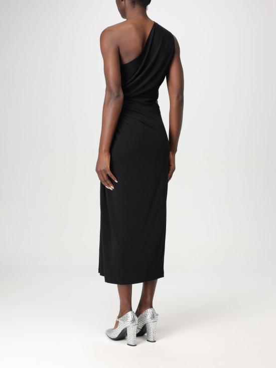 25SS 보테가베네타 롱 원피스 812325V4YX0 1000 Black - BOTTEGA VENETA