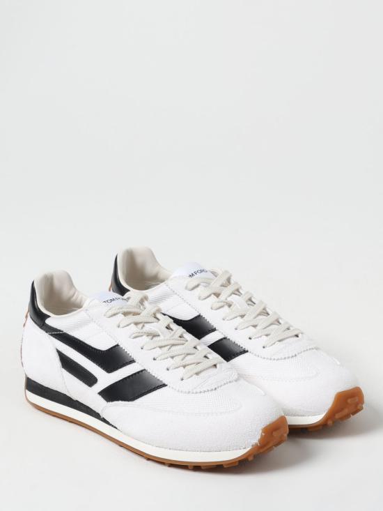 25FW 톰포드 스니커즈 J1511LCL456N 5W023 White - TOMFORD