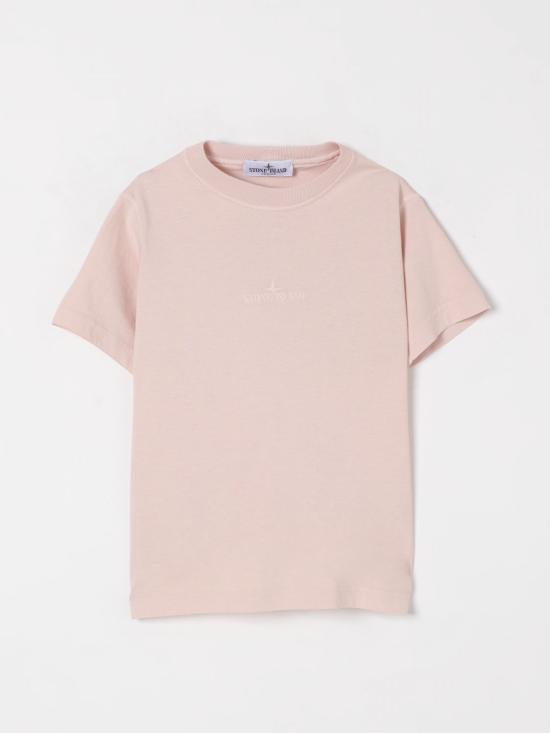 25FW [키즈] 스톤 아일랜드 티셔츠 2100007S0050 V0082 Pink