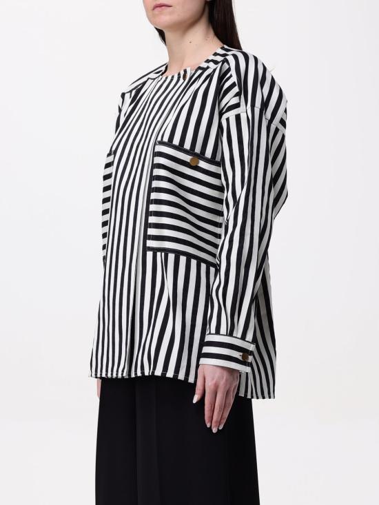 25FW 막스마라 긴팔 티셔츠 2511111081600 001 White - MAX MARA