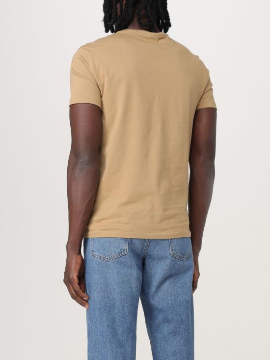25FW 폴로 랄프로렌 포니로고 자수 반팔 티셔츠 710671438 329 Sand - POLO RALPH LAUREN