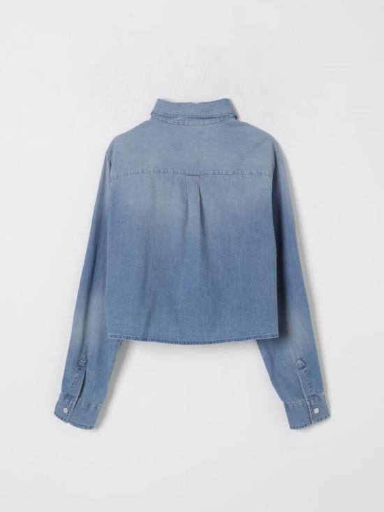 25FW [키즈] 돌체앤가바나 셔츠 L56S32LDD07 S9000 Denim - DOLCE & GABBANA