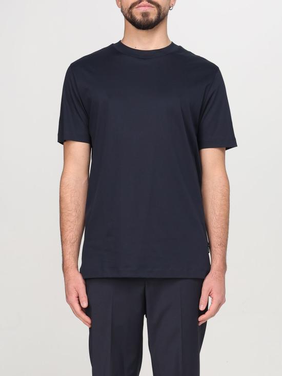 25FW 보스 반팔 티셔츠 50523931 404 Blue