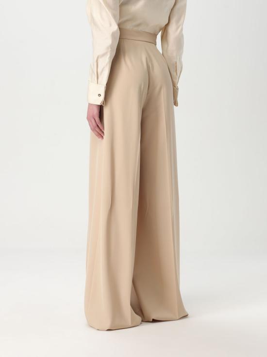 25FW 막스마라 NINFA 닌파 울 개버딘 트라우저 2511131011600 002 White 1 - MAX MARA