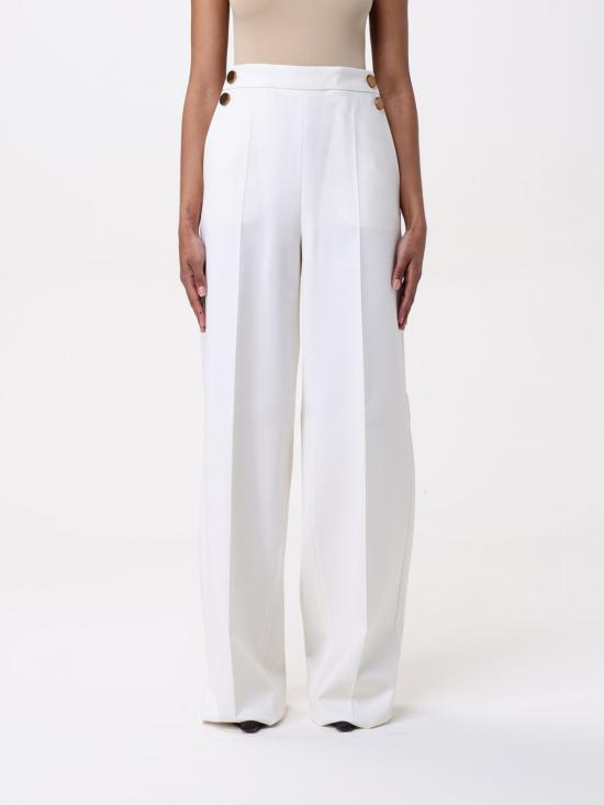 25FW 막스마라 스트레이트 팬츠 2511131031600 001 White