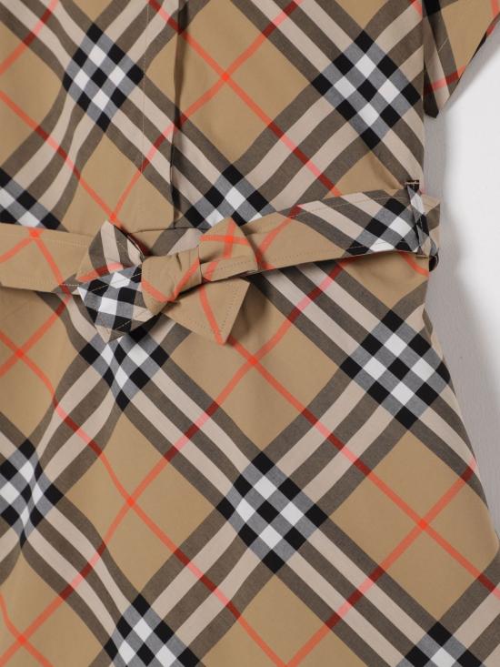 25FW [키즈] 버버리 원피스 8090538 B9368 Beige - BURBERRY