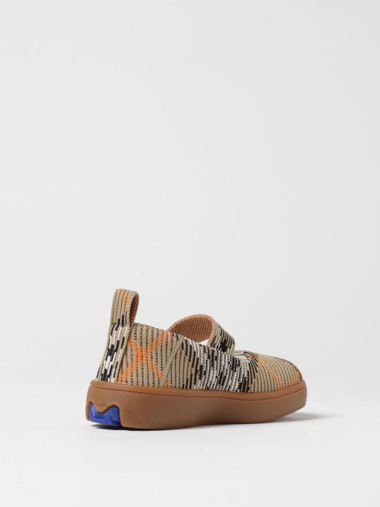 25SS [키즈] 버버리 레이스업 슈즈 8099966 B9368 Beige - BURBERRY