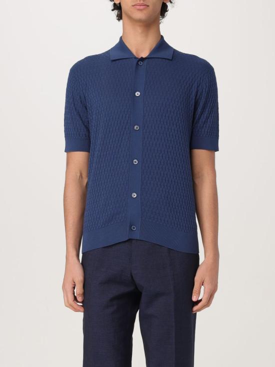 25SS 파올로페코라 셔츠 A022F100 6802 Blue 1