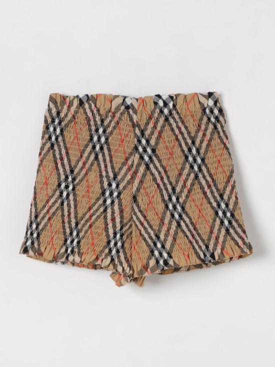 25FW [키즈] 버버리 쇼츠/버뮤다 8100074 B9368 Beige - BURBERRY