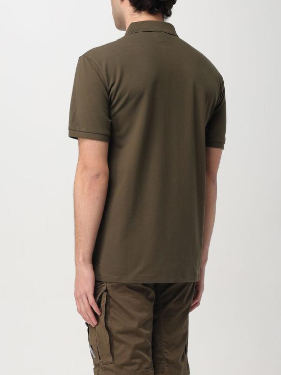 25FW 씨피 컴퍼니 폴로 티셔츠 18CMPL065A005263W 683 Green - C.P. COMPANY