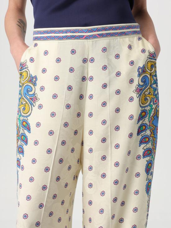 25SS 에트로 팬츠 WREA0014AQ115 X0800 Yellow Cream - ETRO