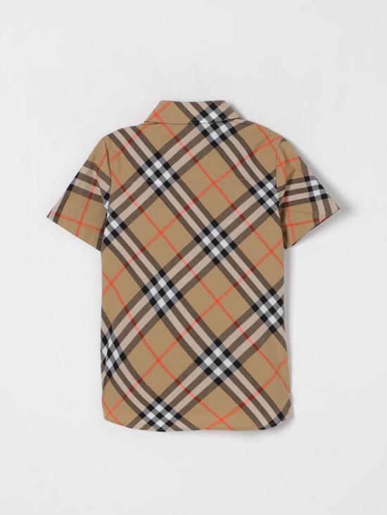 25FW [키즈] 버버리 셔츠 8089029 B9368 Beige - BURBERRY