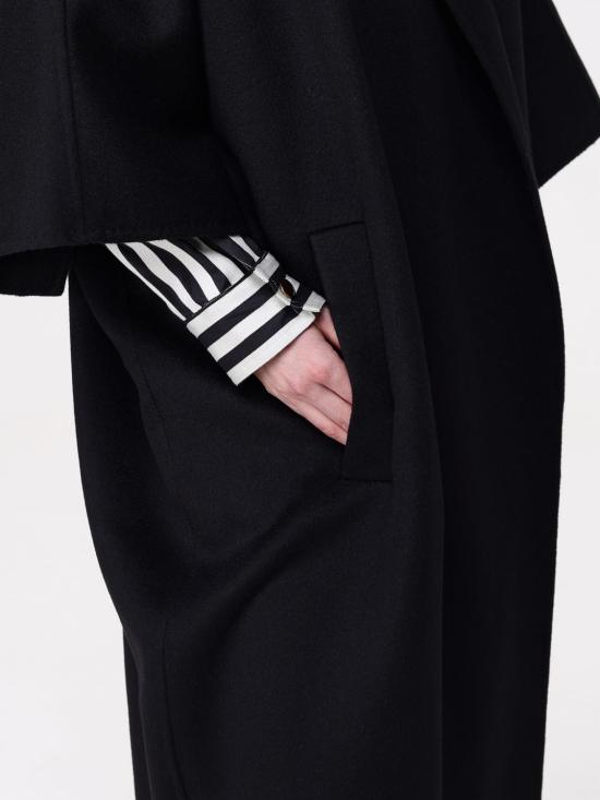 25FW 막스마라 지타노 코트 2511011051600 006 Black - MAX MARA