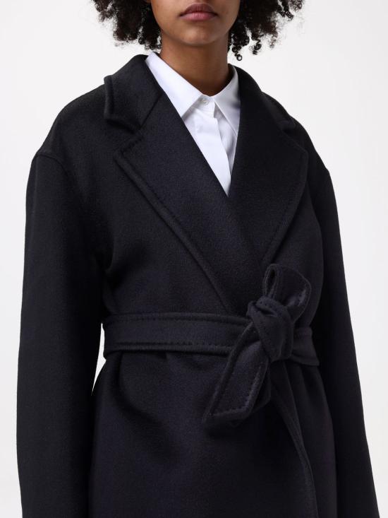 25FW 막스마라 MELINDA 코트 2511011101600 011 Black - MAX MARA