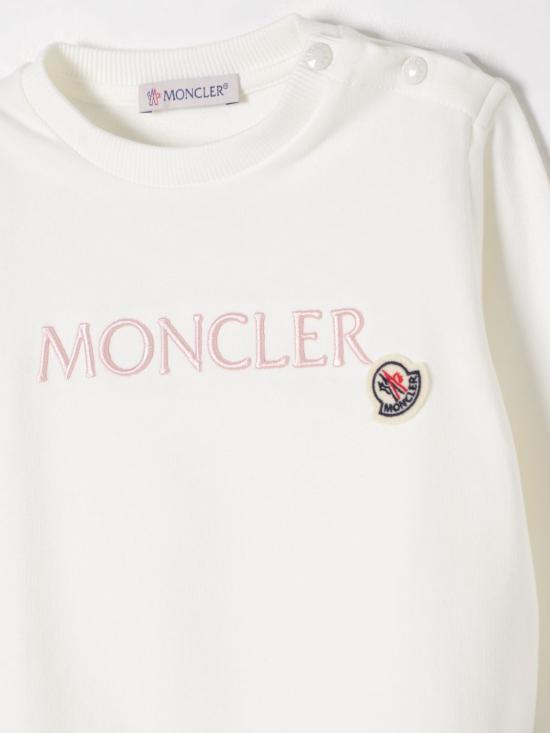 25FW [키즈] 몽클레어 풀오버 8G00003899AR 034 White - MONCLER