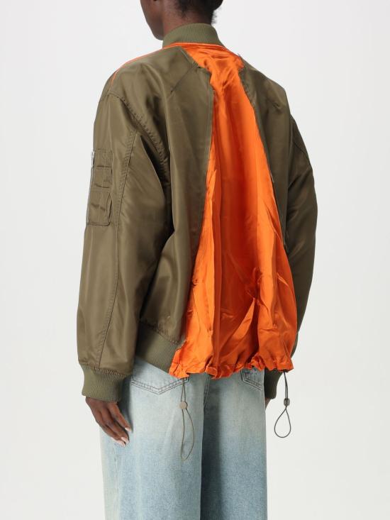 25FW MM6 메종마르지엘라 자켓 S52AM0315M35257 728 Green - MM6 MAISON MARGIELA