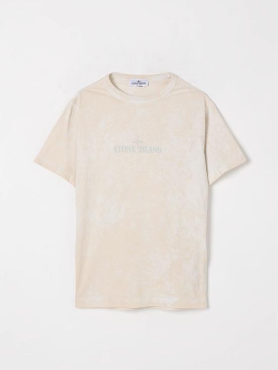 25FW [키즈] 스톤 아일랜드 티셔츠 2100013S0152 V0095 Grey