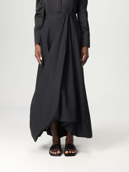 25SS 브루넬로 쿠치넬리 스커트 M0F79G3812 C101 Black