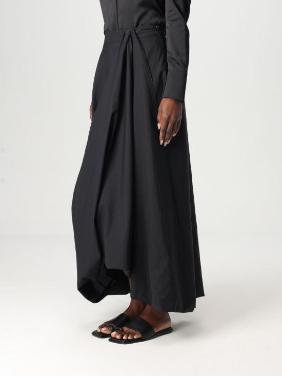 25SS 브루넬로 쿠치넬리 스커트 M0F79G3812 C101 Black - BRUNELLO CUCINELLI