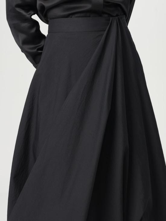 25SS 브루넬로 쿠치넬리 스커트 M0F79G3812 C101 Black - BRUNELLO CUCINELLI