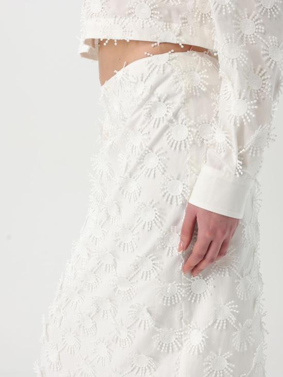 25SS 엠에스지엠 스커트 3841MDD11257121 01 White - MSGM