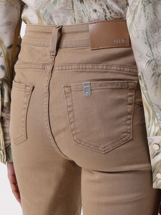 25SS 리우조 스트레이트 팬츠 UA5040T2594 71320 Beige - LIU JO