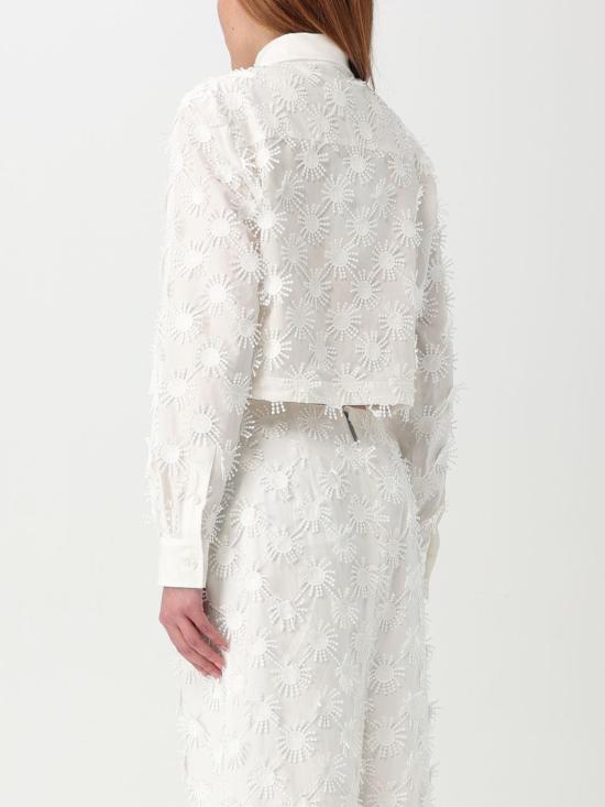 25FW 엠에스지엠 블라우스 3841MDE13257121 01 White - MSGM