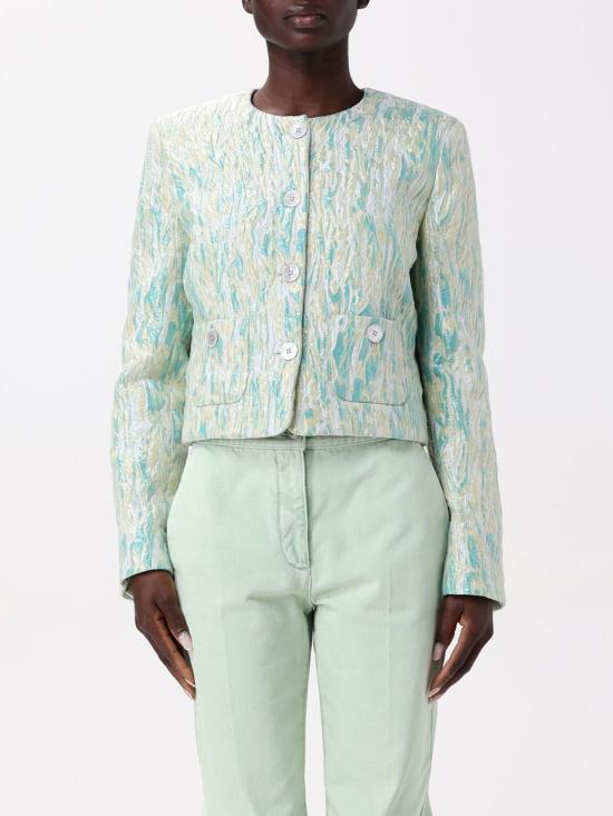 25SS 델 코어 자켓 J001252T0977 B1032 Gnawed Blue