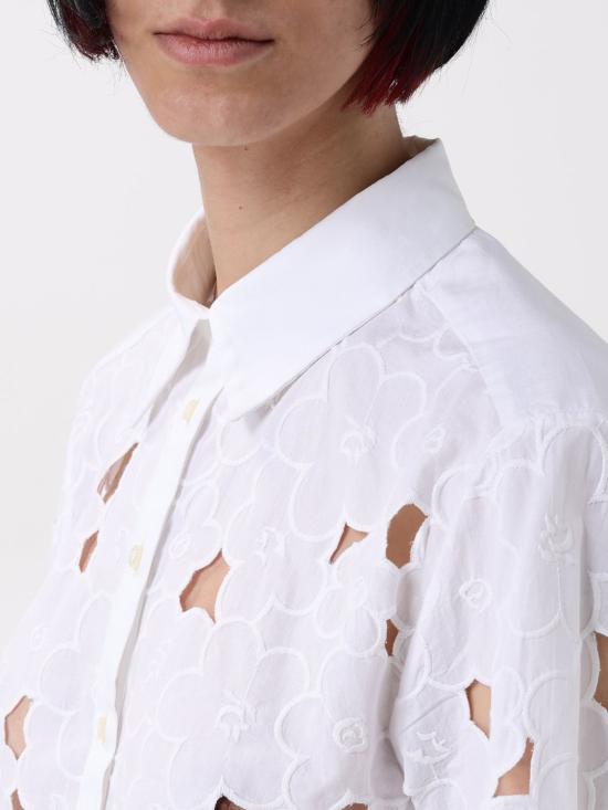 25SS 엠에스지엠 블라우스 3841MDE16X257277 01 White - MSGM