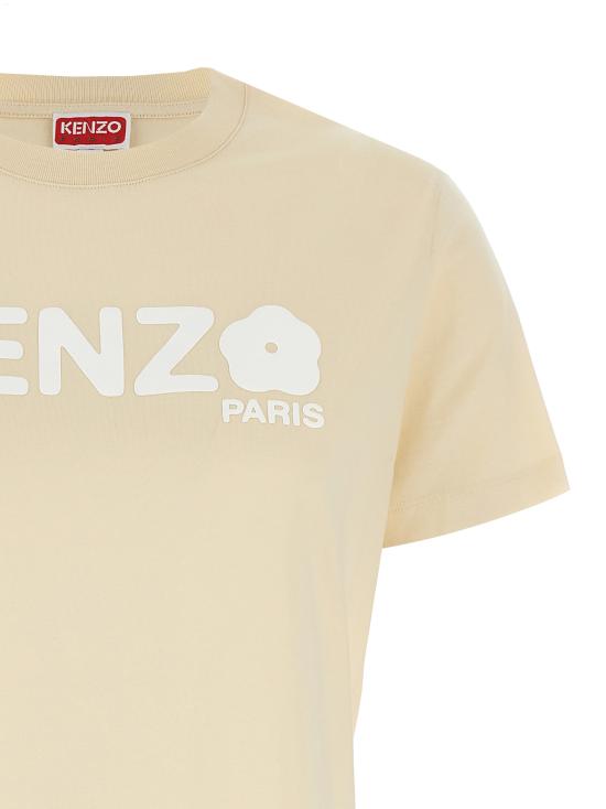 25SS 겐조 반팔 티셔츠 FF52TS1574SO04 Beige - KENZO