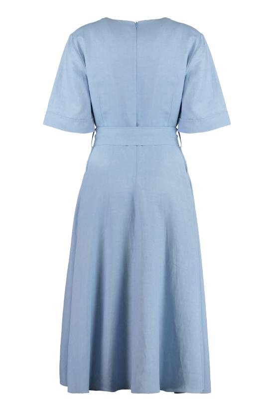  파로쉬 미디 원피스 D725126 078 Light Blue - PAROSH