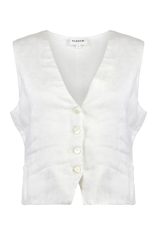 파로쉬 베스트 D410563 002 White