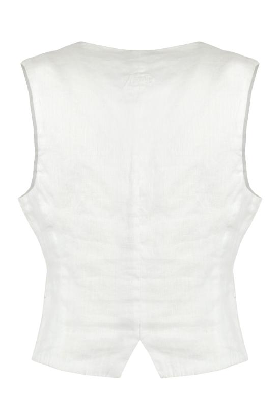  파로쉬 베스트 D410563 002 White - PAROSH