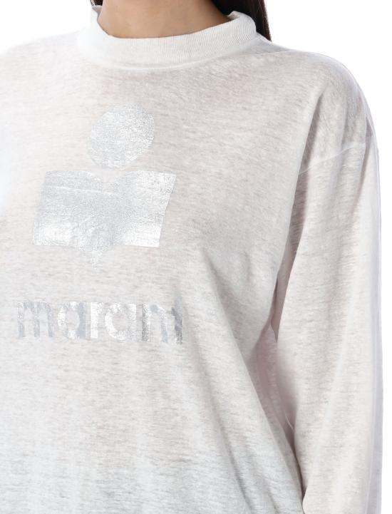 25SS 이자벨마랑에뚜왈 긴팔 티셔츠 25PTS0005FAA1N10E 20WH WHITE - ISABEL MARANT ETOILE