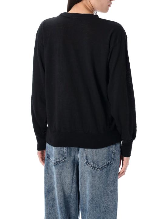 25SS 이자벨마랑에뚜왈 긴팔 티셔츠 25PTS0005FAA1N10E 01BK BLACK - ISABEL MARANT ETOILE