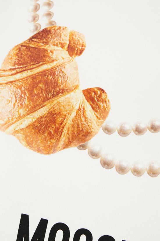 25SS 모스키노 반팔 티셔츠 07030541 1001 FANTASIA BIANCO - MOSCHINO