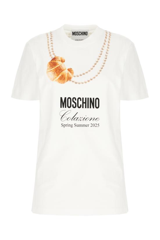 25SS 모스키노 반팔 티셔츠 07030541 1001 FANTASIA BIANCO