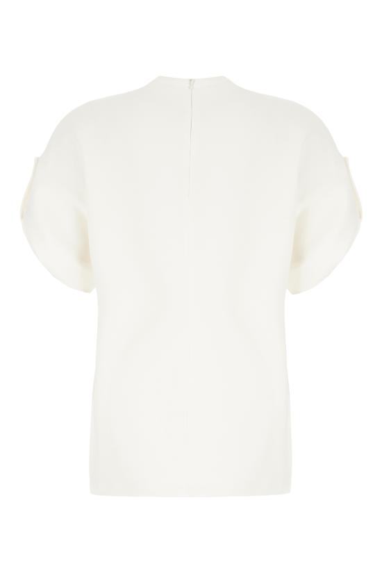 25SS 살바토레 페라가모 블라우스 780945 002 MASCARPONE - SALVATORE FERRAGAMO