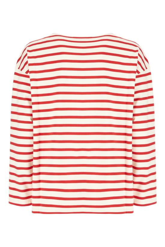 25SS 발렌티노 가라바니 긴팔 티셔츠 6V3MG16RAPV RHK BURRO ROSSO - VALENTINO GARAVANI