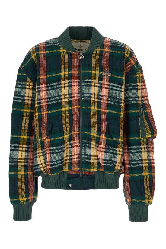 24FW 비비안웨스트우드 봄버 자켓 33040004W00XC M211 Multicolor