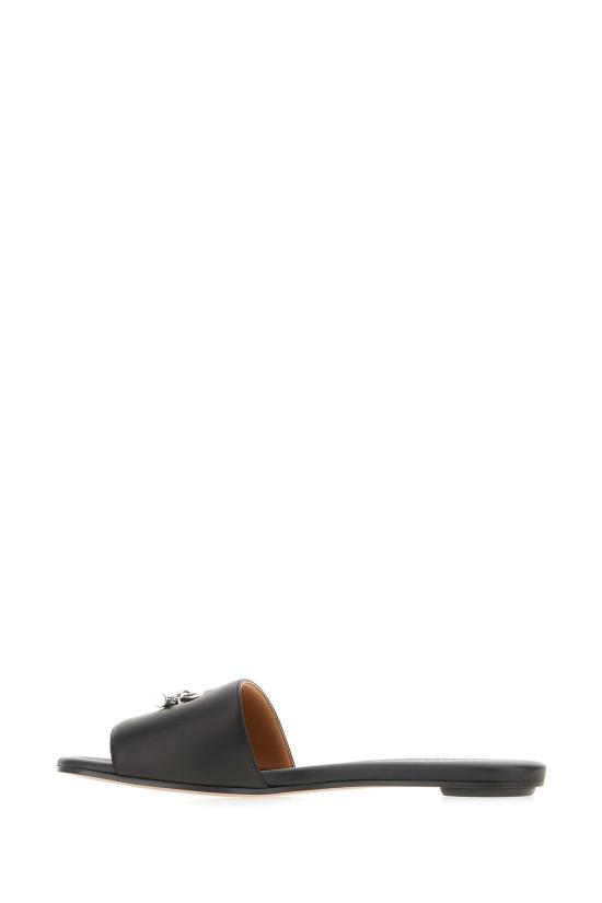 25SS 알렉산더 맥퀸 뮬/슬리퍼 817471WIACT 1064 BLACK SILVER - ALEXANDER MCQUEEN