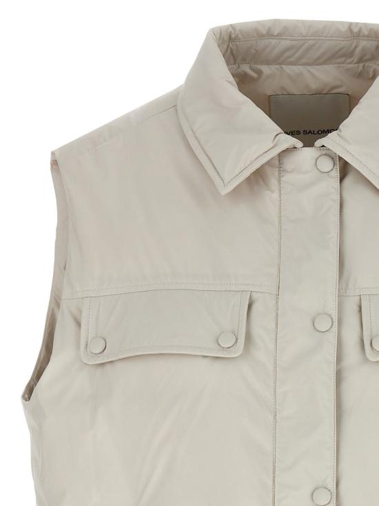 25SS 이브살로몬 베스트 25E25EFG02274K34WA1064 Beige - YVES SALOMON