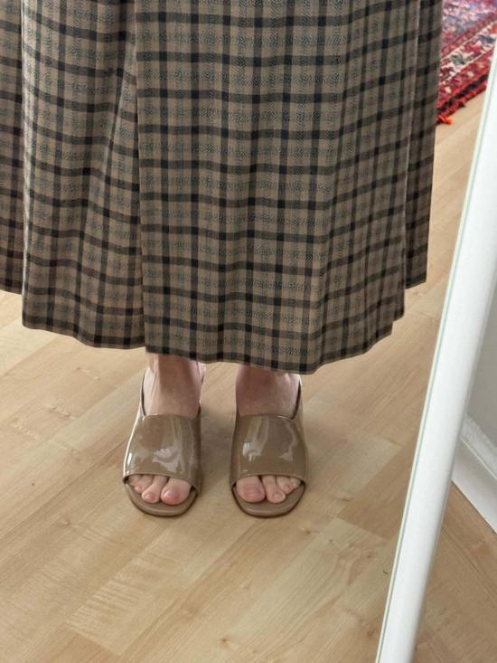  마리암 나시르 자데 뮬/슬리퍼 이브 웨지 샌드 특허 - MARYAM NASSIR ZADEH